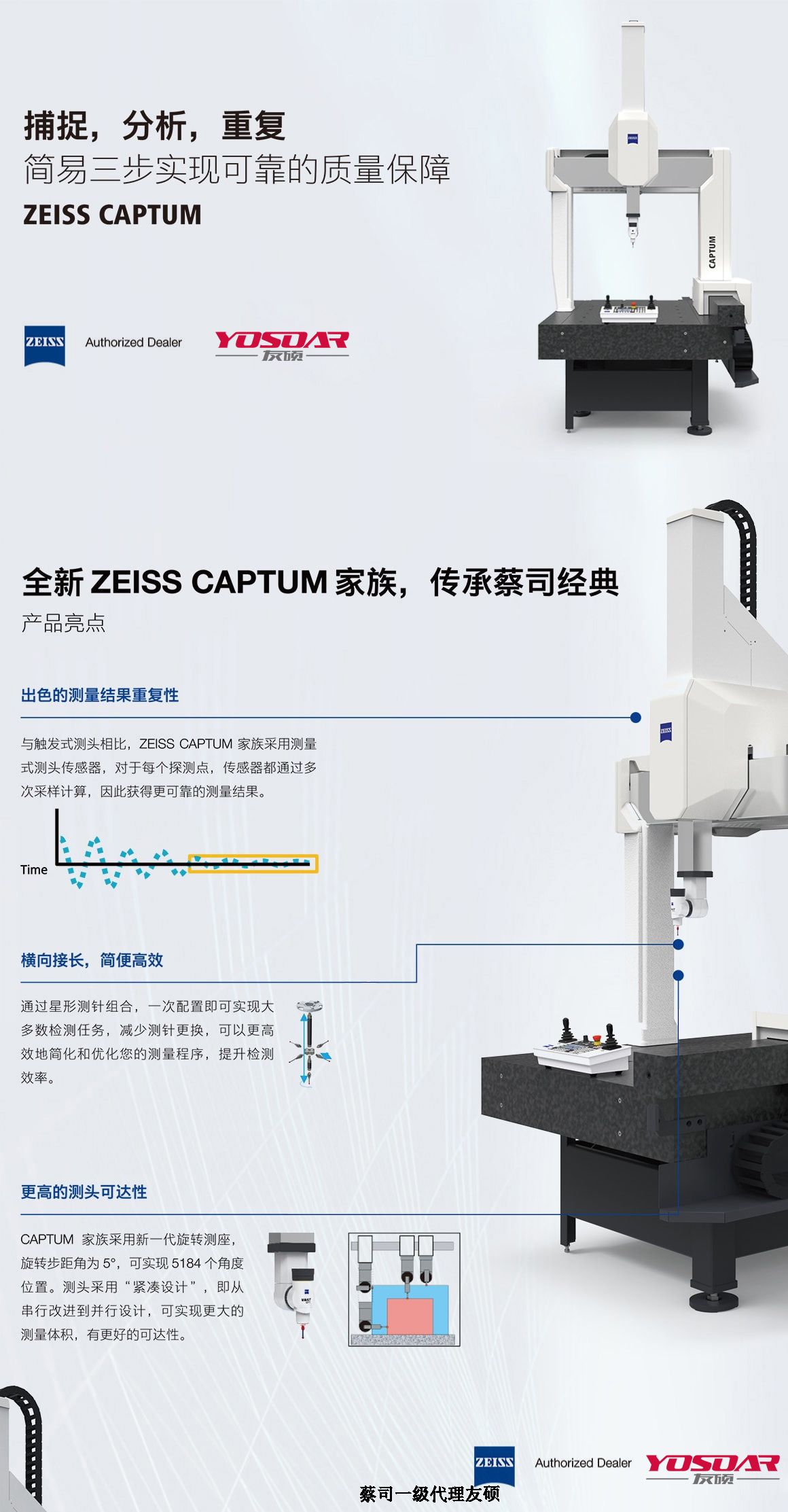 南通蔡司三坐标CAPTUM